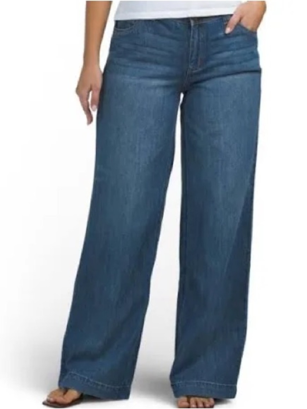 democracy absolution wide Leg Women's Jeans - Blue 14 - Picture 3 of 8